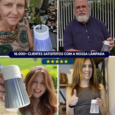 Lâmpada repelente de mosquitos