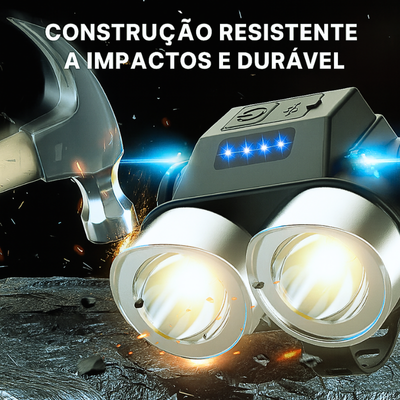 Farol super luminoso para bicicleta