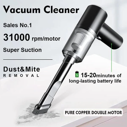 🔥Last Day Sale 49% OFF - Wireless Handheld Car Vacuum Cleaner