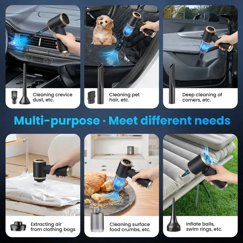 🔥Last Day Sale 49% OFF - Wireless Handheld Car Vacuum Cleaner