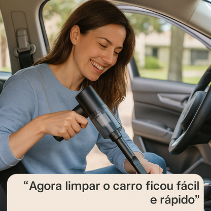Aspirador de carro sem fio