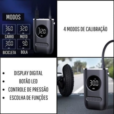 Inflador de pneus