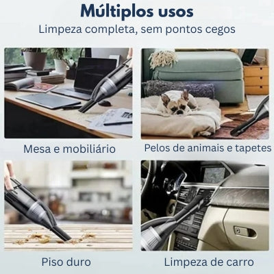 Aspirador de carro sem fio