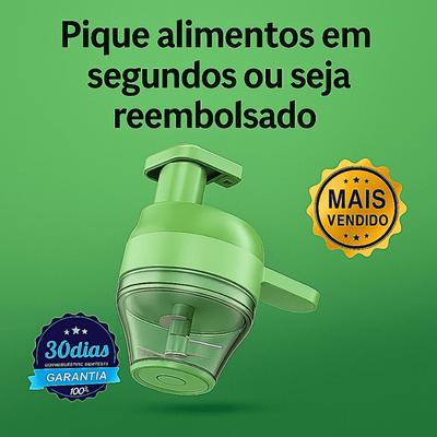 Cortador de legumes elétrico 4 em 1