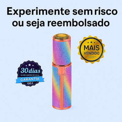 Aparador de sobrancelhas e depilador 2 em 1