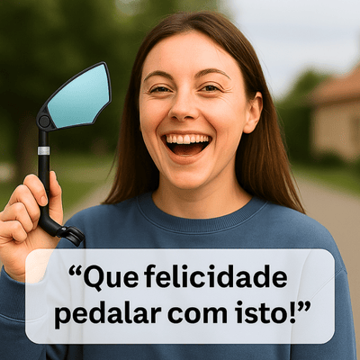 Espelho retrovisor para bicicleta