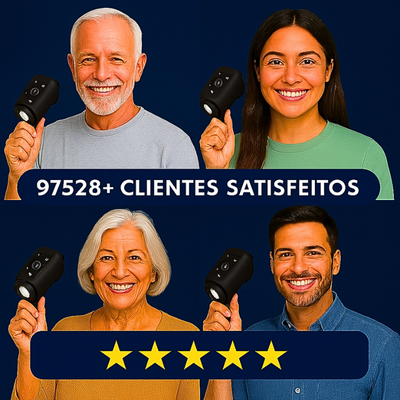 Luz e buzina 2 em 1 para bicicleta