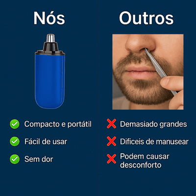 Aparador de pelos do nariz
