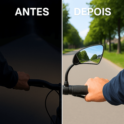 Espelho retrovisor para bicicleta