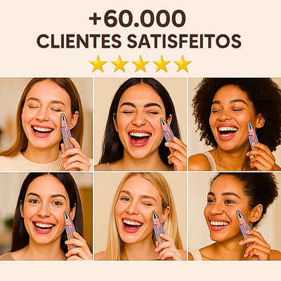 Aparador de sobrancelhas e depilador 2 em 1