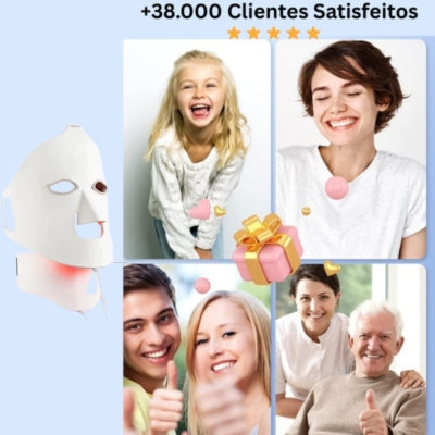 Máscara de LED antirrugas