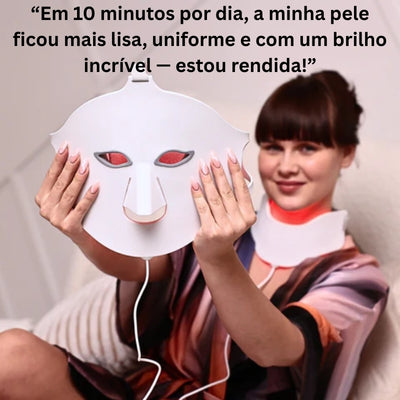 Máscara de LED antirrugas