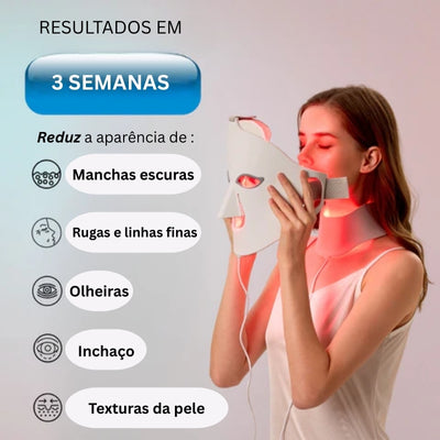 Máscara de LED antirrugas