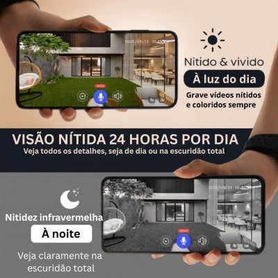 Campainha vídeo inteligente sem fios