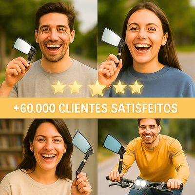 Espelho retrovisor para bicicleta