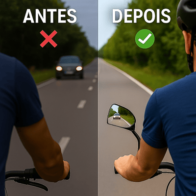 Espelho retrovisor para bicicleta