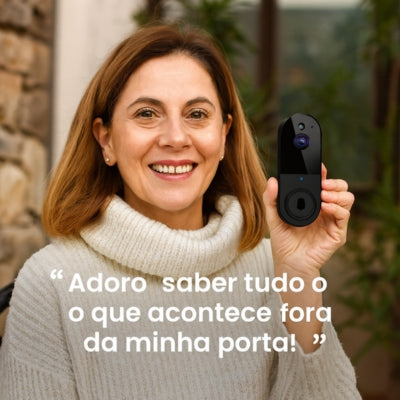 Campainha vídeo inteligente sem fios
