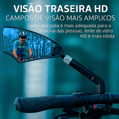 Espelho retrovisor para bicicleta