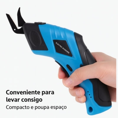 Tesoura elétrica portátil recarregável