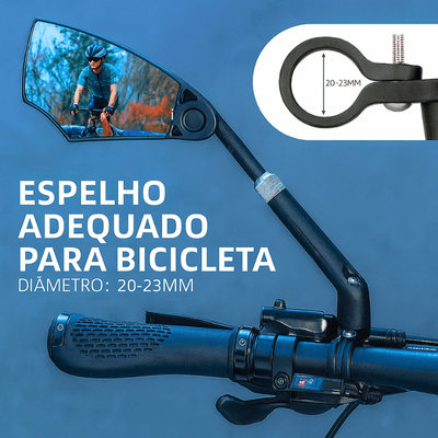 Espelho retrovisor para bicicleta