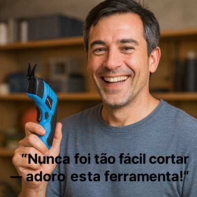 Tesoura elétrica portátil recarregável
