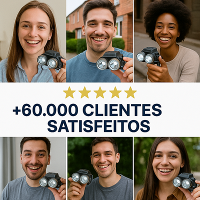 Farol super luminoso para bicicleta