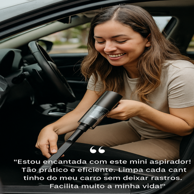 Aspirador de carro sem fio